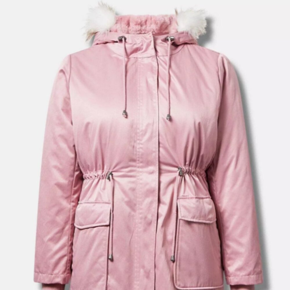 Torrid NWT Nylon 3 in 1 Parka Puffer Size 3